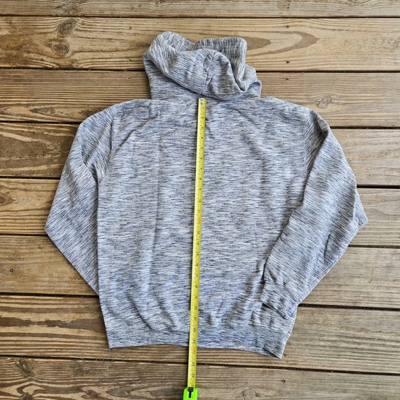 ESY Surf Co Las Vegas Nevada "Genuine Article" Gray Hooded Sweatshirt Size M - Picture 7 of 8